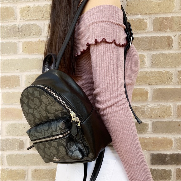 Coach Signature mini backpack - Picture 2 of 3